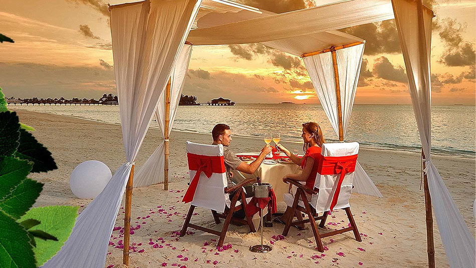 Romantic Honeymoon In Maldives